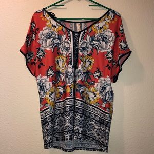 PerSeption Concept Cold Shoulder Blouse